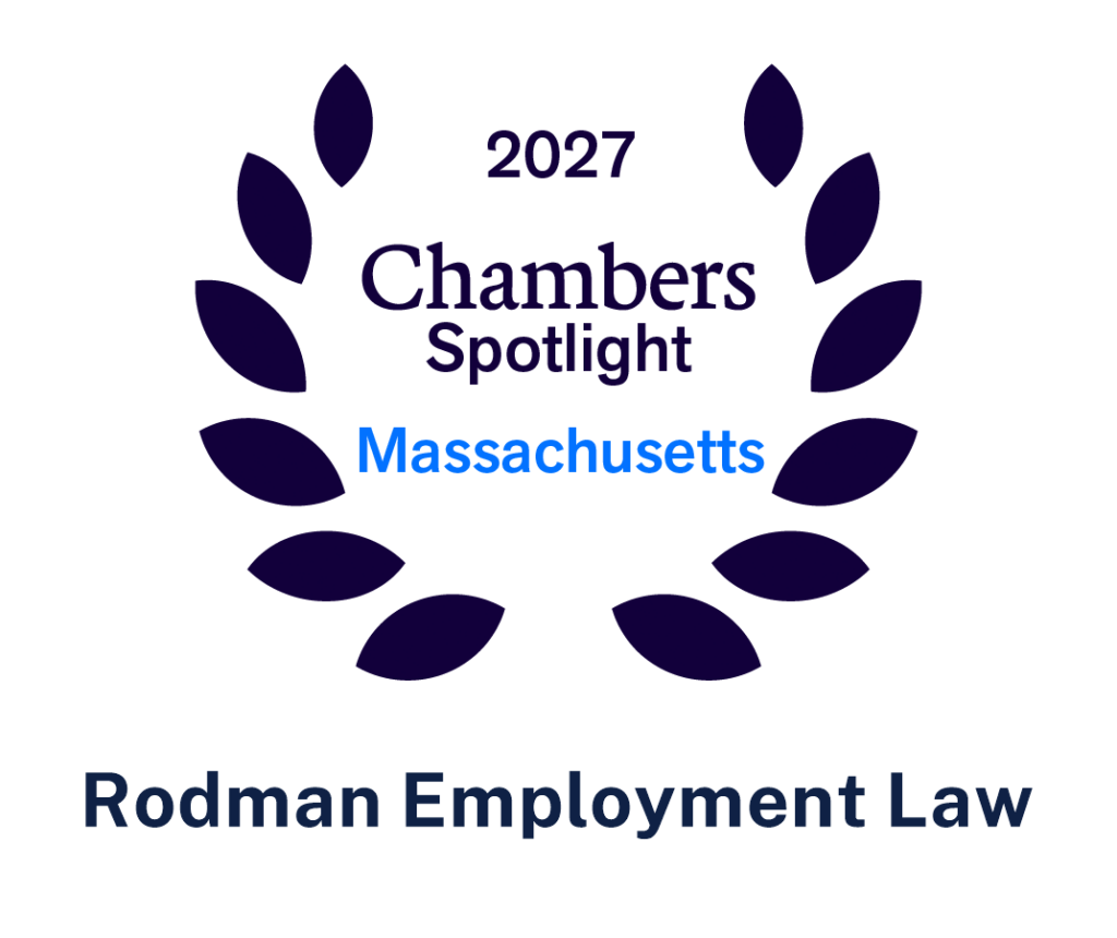 2027 CHambers Spotlight Massachusetts - Rodman Employment Law